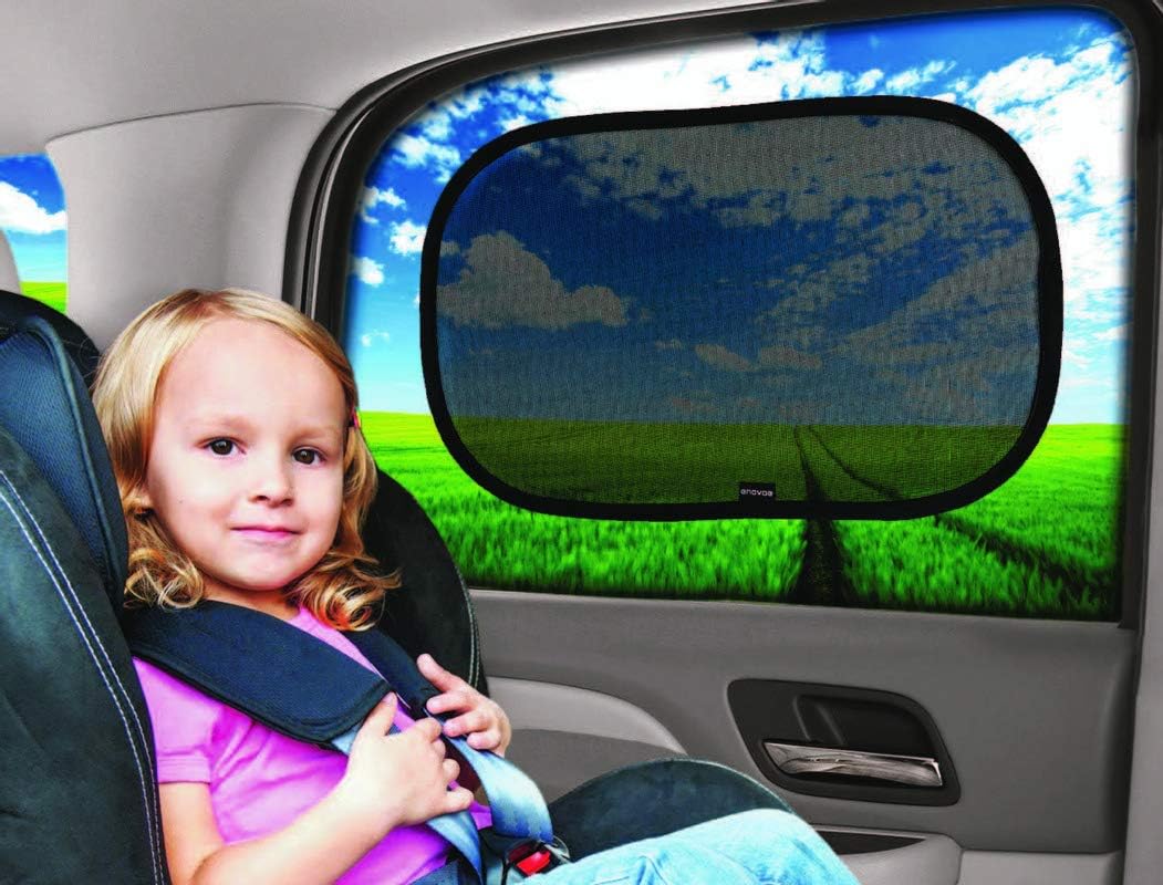 Parasol Universal para Ventana de Auto, 2 unidades - Medidas 44 x 38 cm