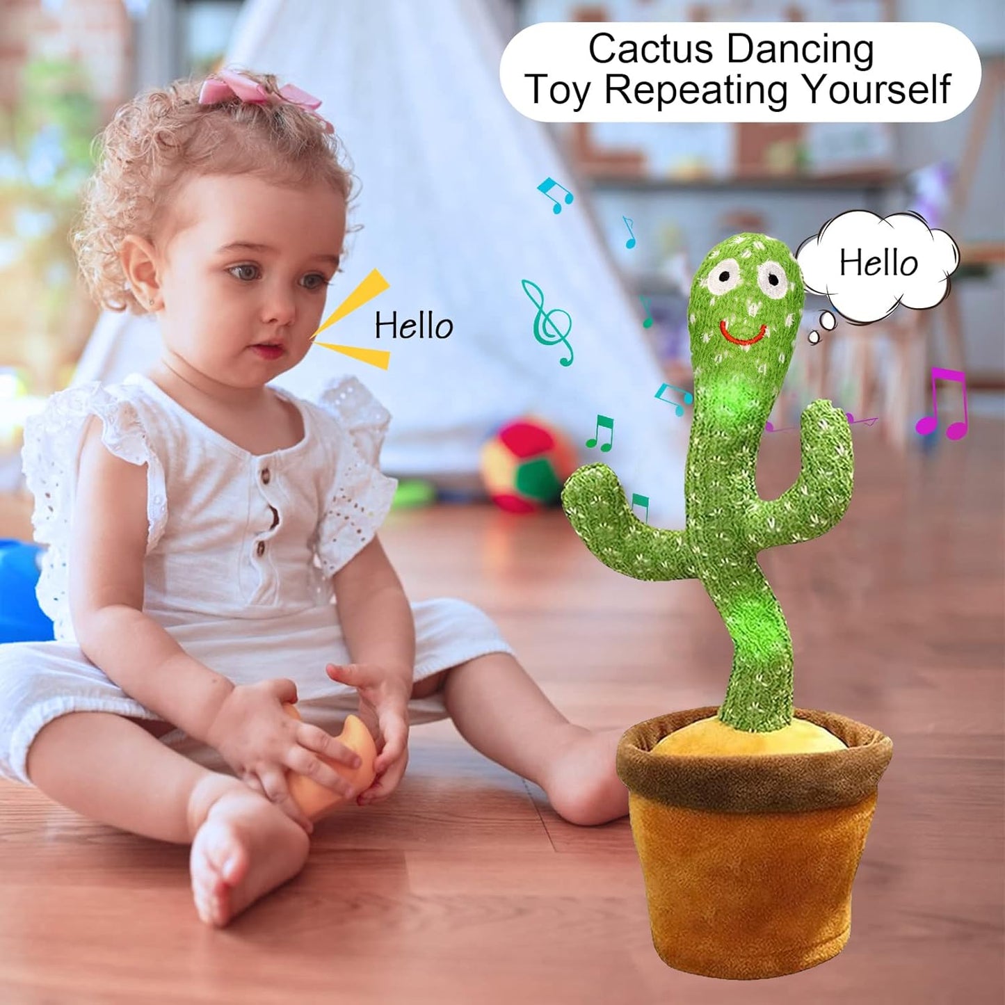 Cactus Bailarín Recargable