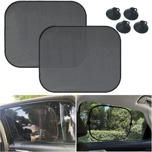 Parasol Universal para Ventana de Auto, 2 unidades - Medidas 44 x 38 cm
