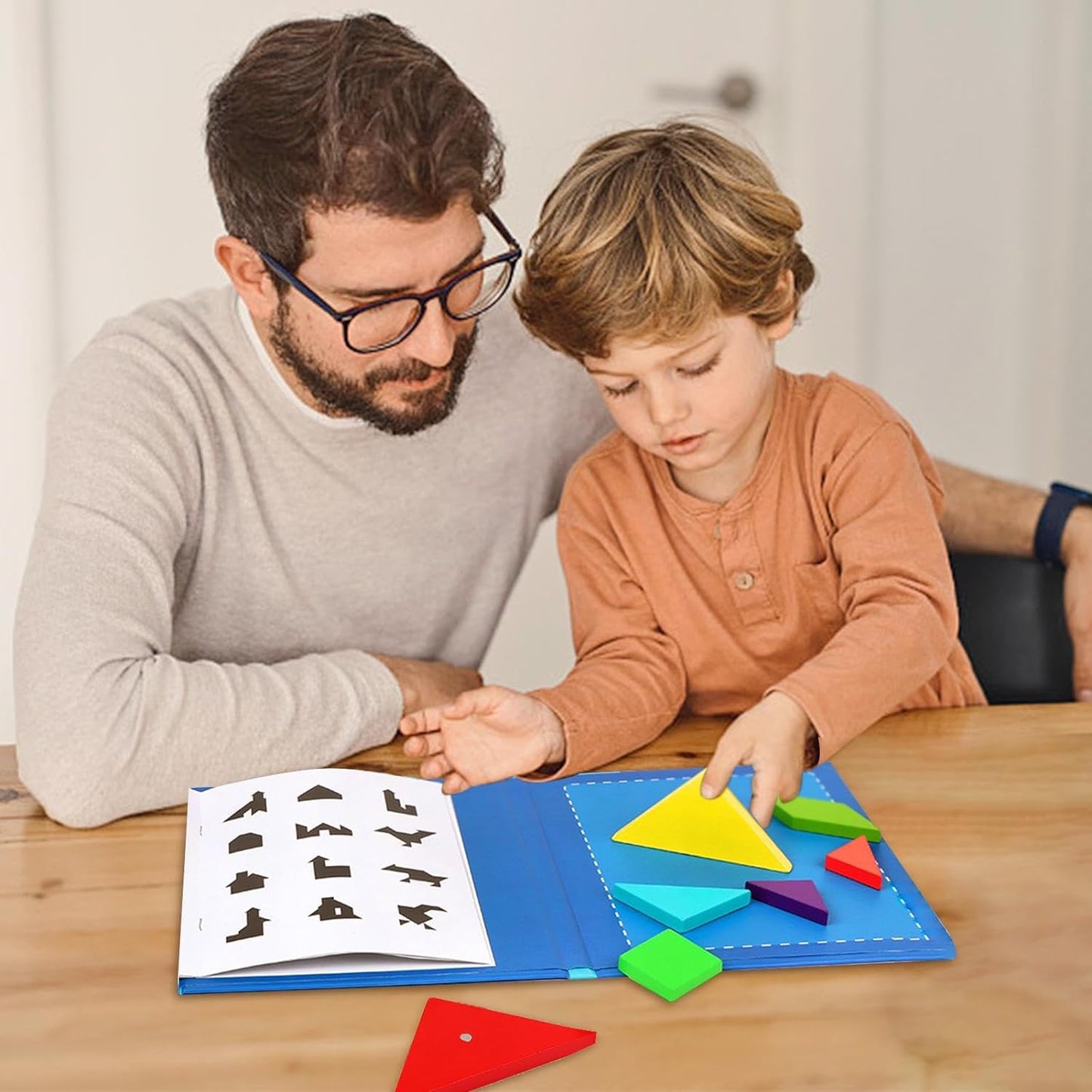 Tangram Libro Magnético 96 Desafíos