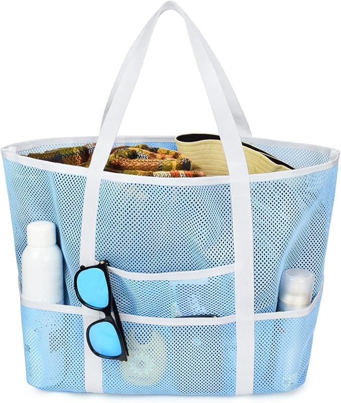 Bolso Malla Anti Arena Playa