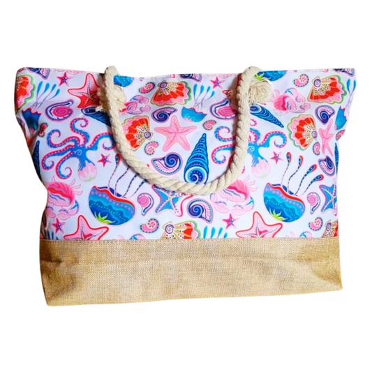 Bolso Verano Estampado Marino