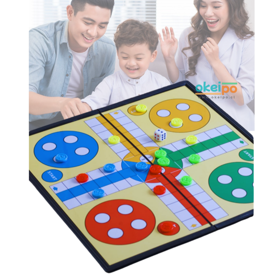 Juego Ludo Magnético - Diseño Viajero