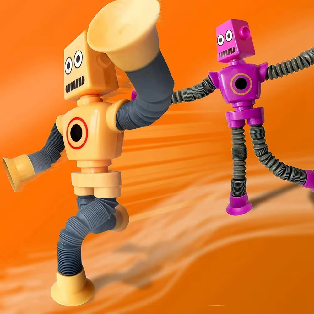 Pack 4 Juguetes Sensoriales colores surtidos- Jirafa o Robot