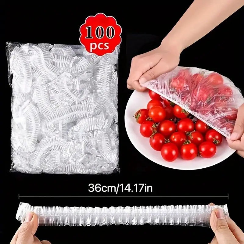 Dile adiós a la comida contaminada! 🪰 Protege tus alimentos con nuestras cubiertas Multiuso. 🍉⌛