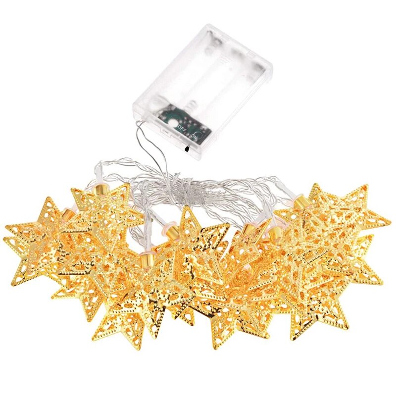 Luces Cadena de Estrellas - Okeipo