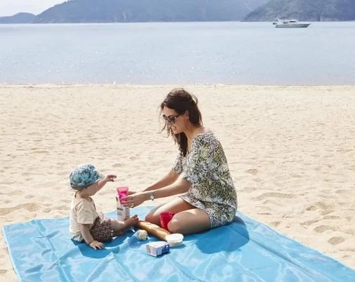 Manta Anti Arena para Playa, Picnic, Camping - Okeipo