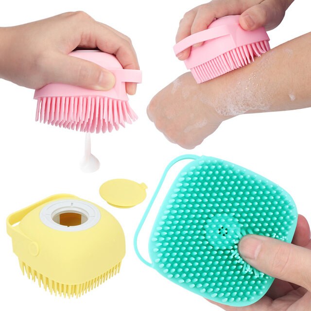 Cepillo de Silicona con Dispensador - Okeipo