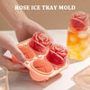 Molde Silicona para Rosas de Hielo, Bebidas