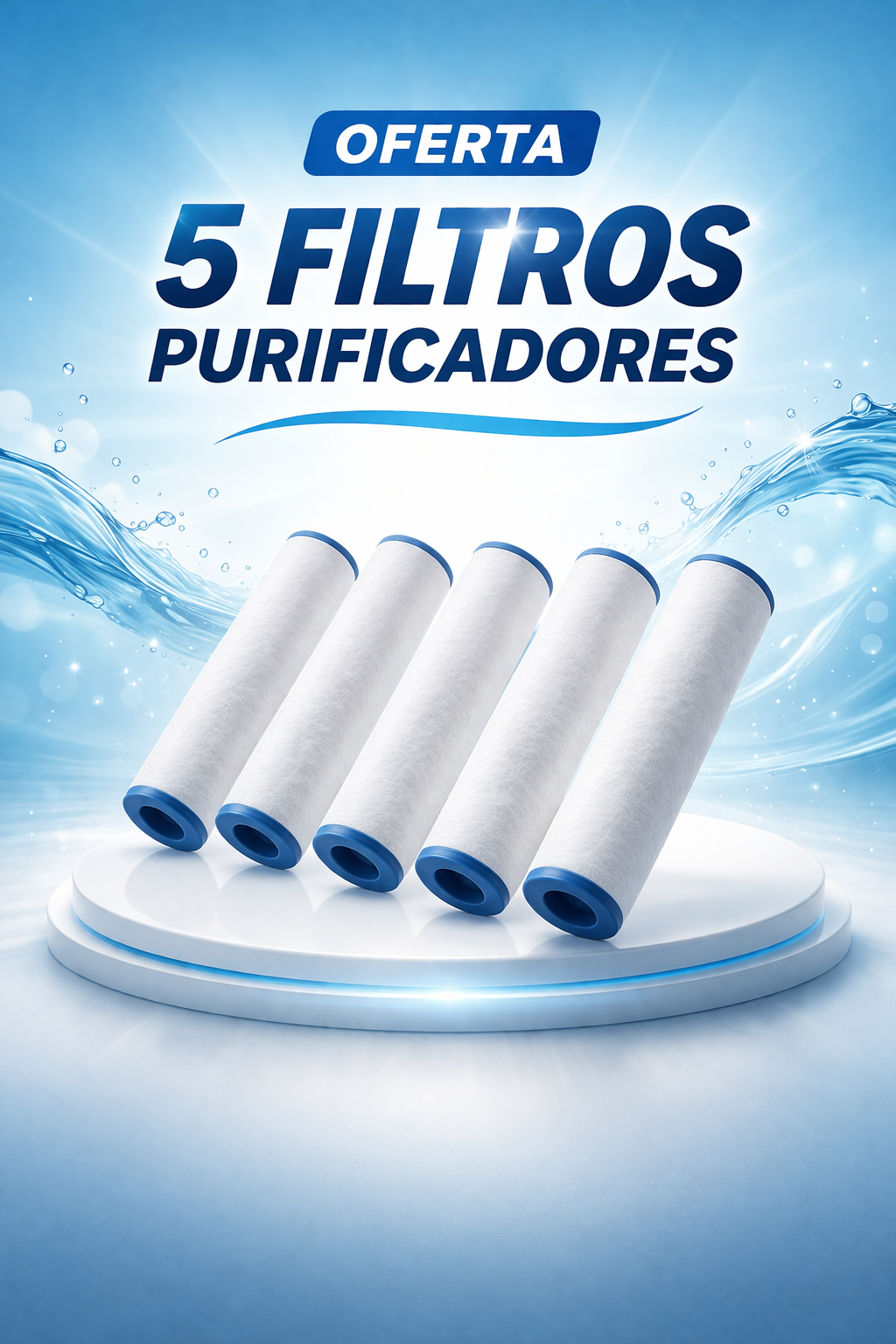 Filtros purificadores para Cabezal de Ducha