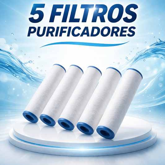 Filtros Purificadores para Cabezal de Ducha