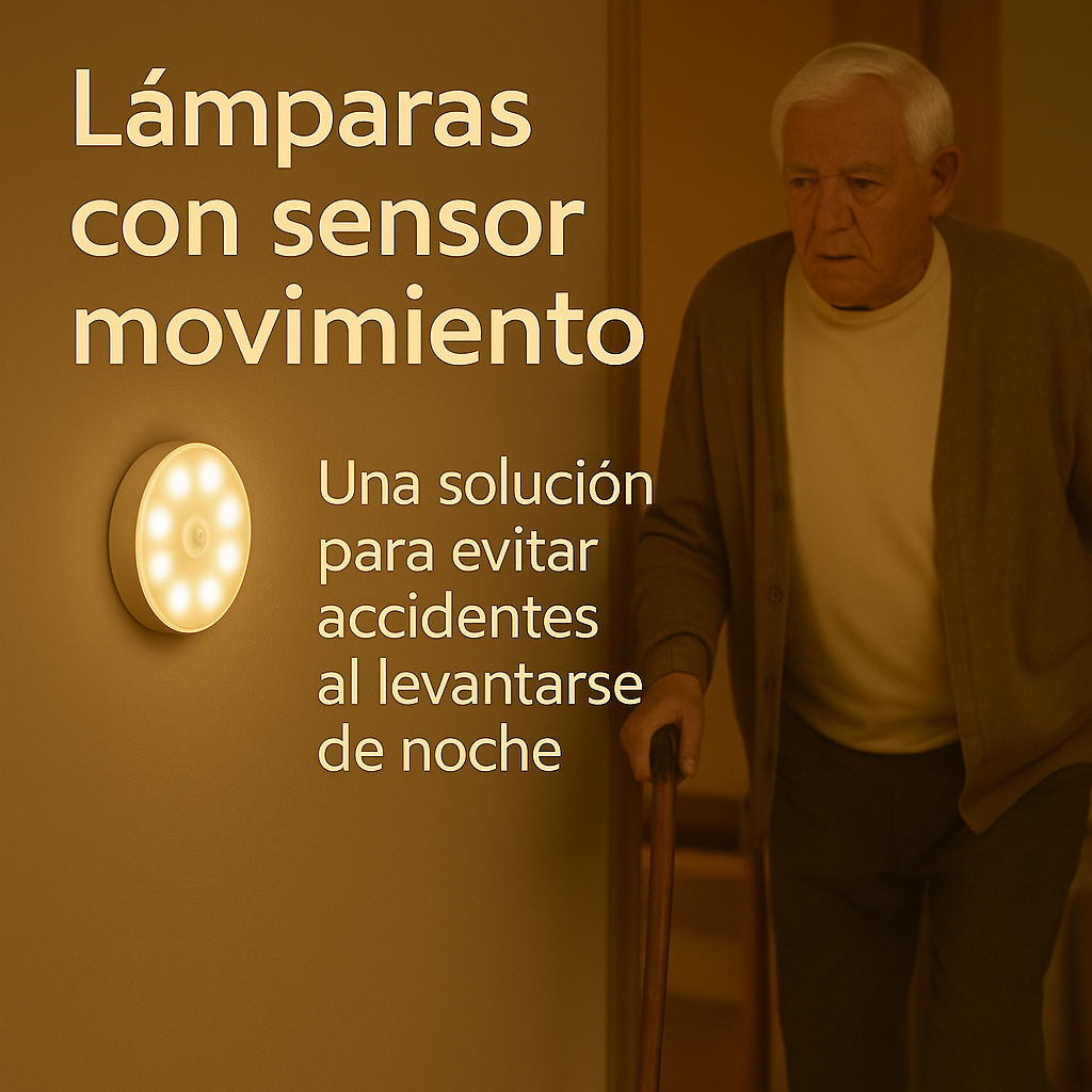 ¡Evita caídas en la oscuridad con nuestra Luz LED Inteligente!