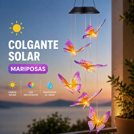 Colgante Solar Mariposas