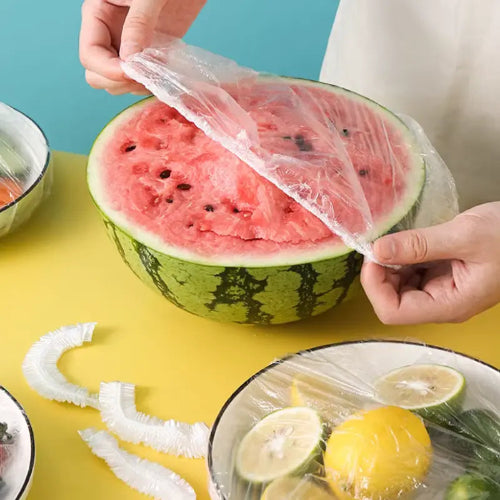 Dile adiós a la comida contaminada! 🪰 Protege tus alimentos con nuestras cubiertas Multiuso. 🍉⌛