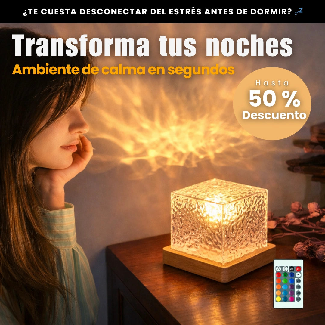 Lámpara Aurora Boreal Multicolor
