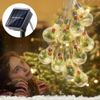 Guirnalda Solar Ampolletas Navideñas