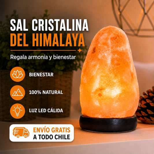 Lámpara Sal del Himalaya LED