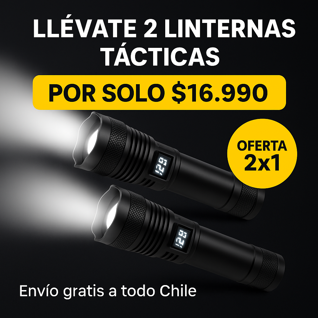 Flashlight - Linterna Táctica con Zoom