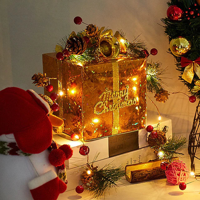 Guirnalda Pinos y Frutos Rojos