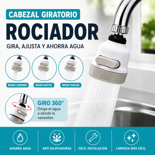 Cabezal Giratorio Rociador