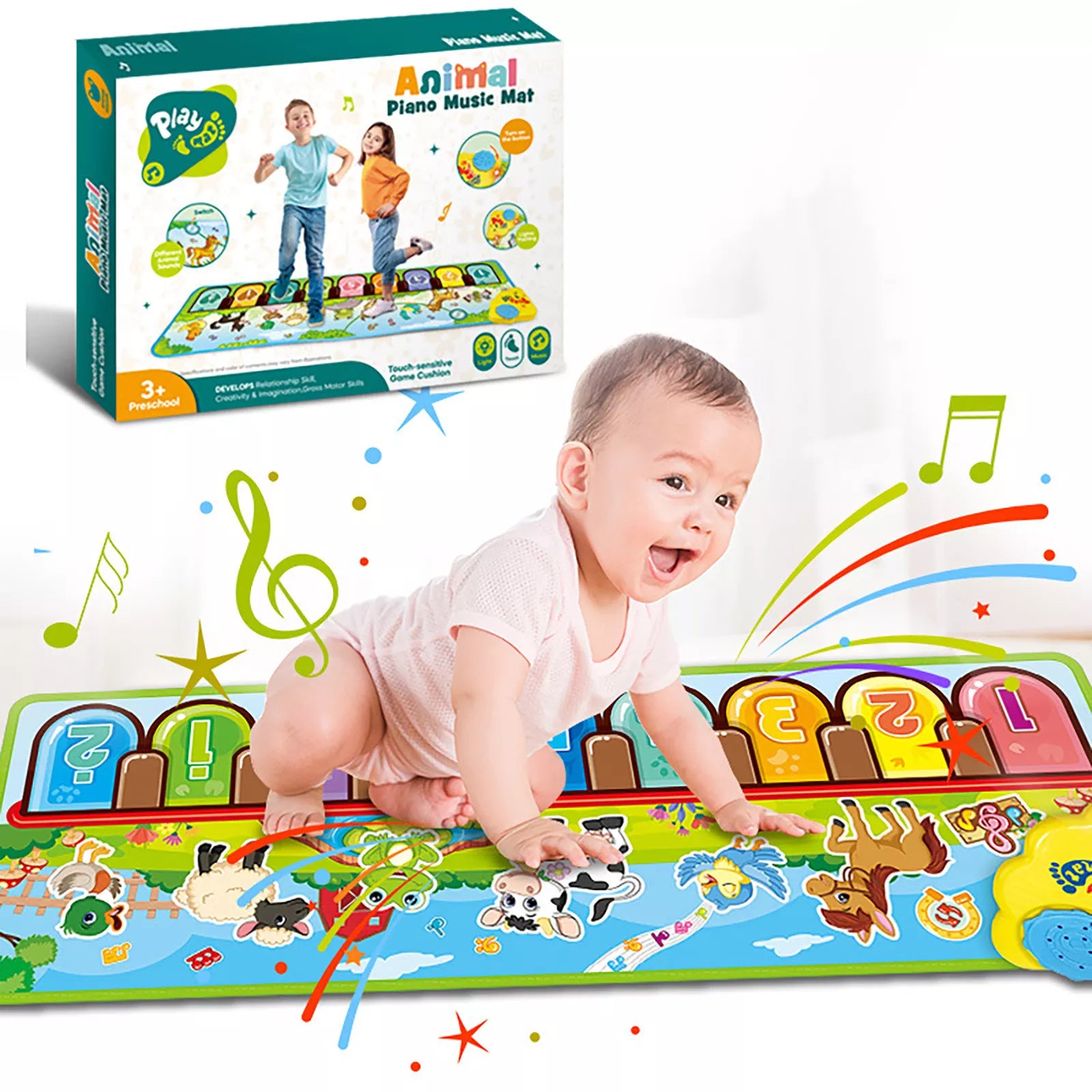 Alfombra con sonidos para discount bebes