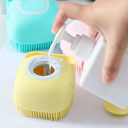 Cepillo de Silicona con Dispensador - Okeipo