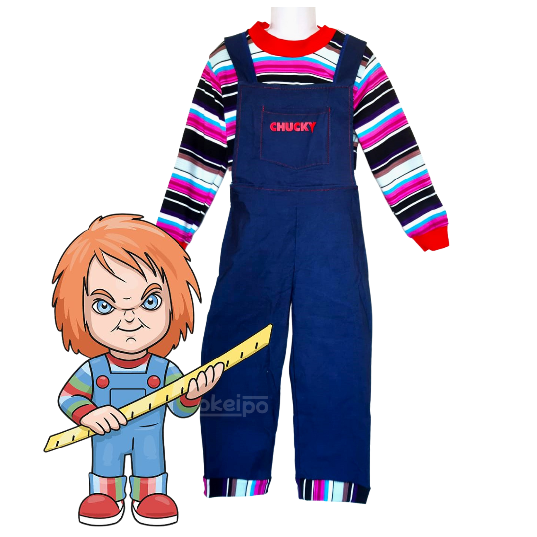 El muñeco diabolico  Chucky halloween costume, Chucky doll, Chucky